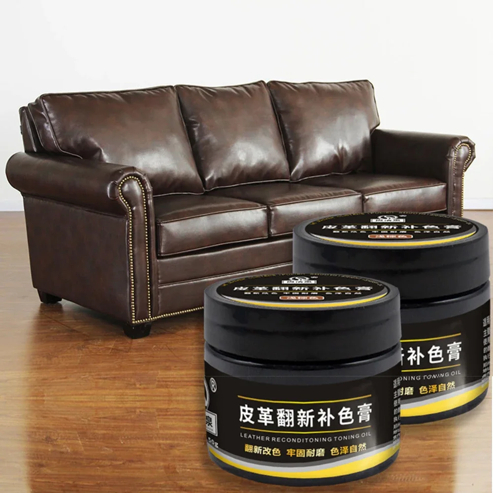 Leather Dye Finish - 50ml Car Care Liquid Leather Repair