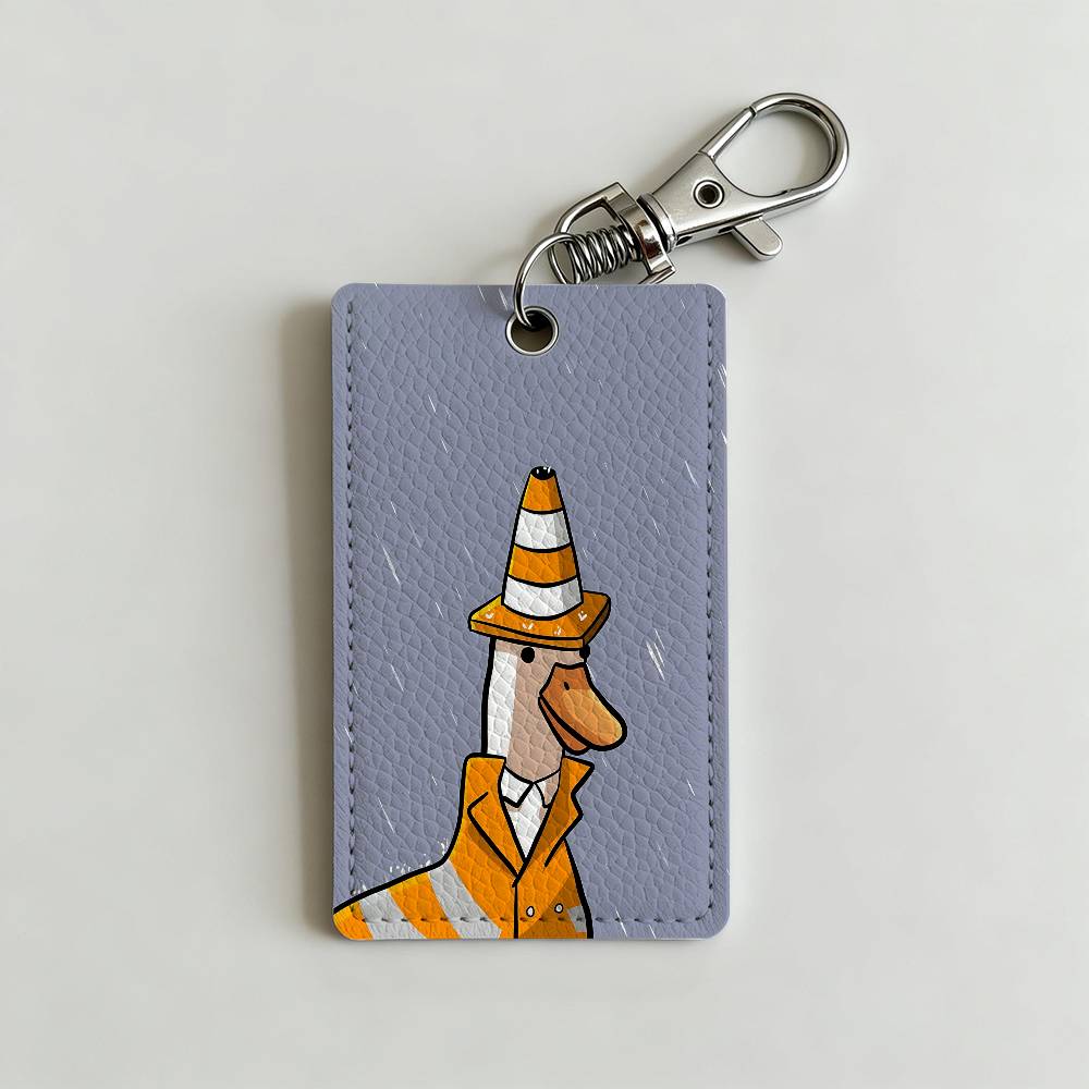 Cartoon Cute Goose Duck Badge  – Leather Work Leather Bewertung und Preis
