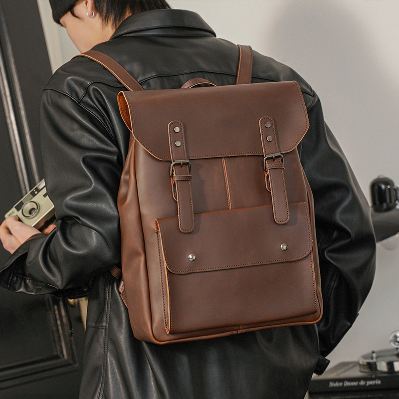 GOYN Vintage Men's Leather Bac – Leather Work Rucksack Bewertung und Preis