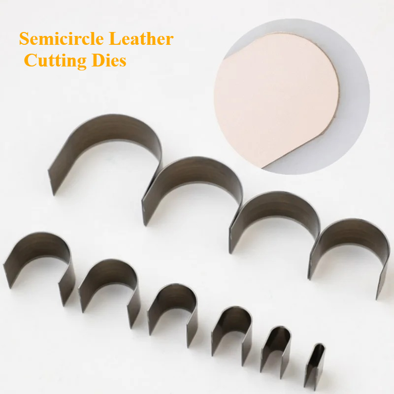 10Pcs/Set Semicircle Leather C – Leathercraft Japan Bewertung und Preis