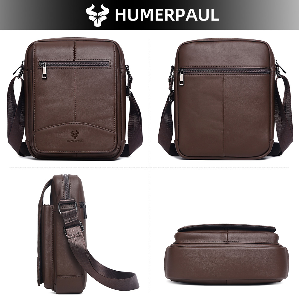 HUMERPAUL Genuine Leather Cros – Leather Work Bag Men Bewertung und Preis