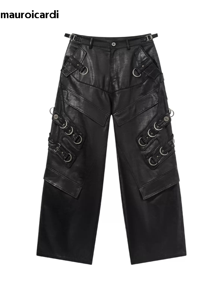 Mauroicardi Spring Autumn Cool – Leather Work Pants Bewertung und Preis