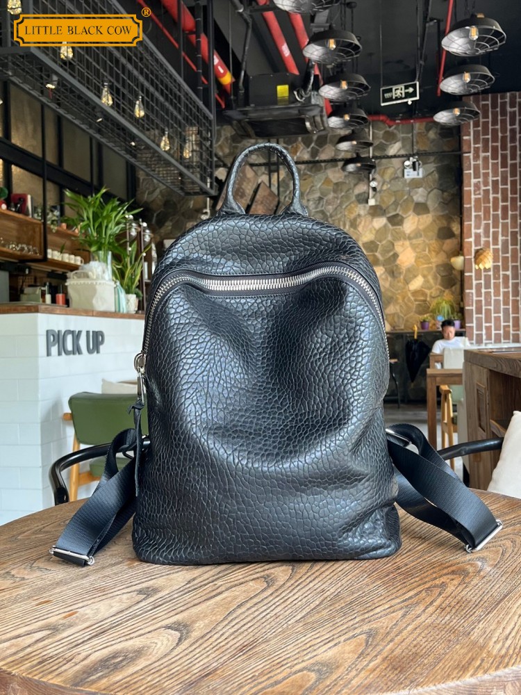 Soft Natural Sheepskin Casual  – Leather Work Bag Men Bewertung und Preis