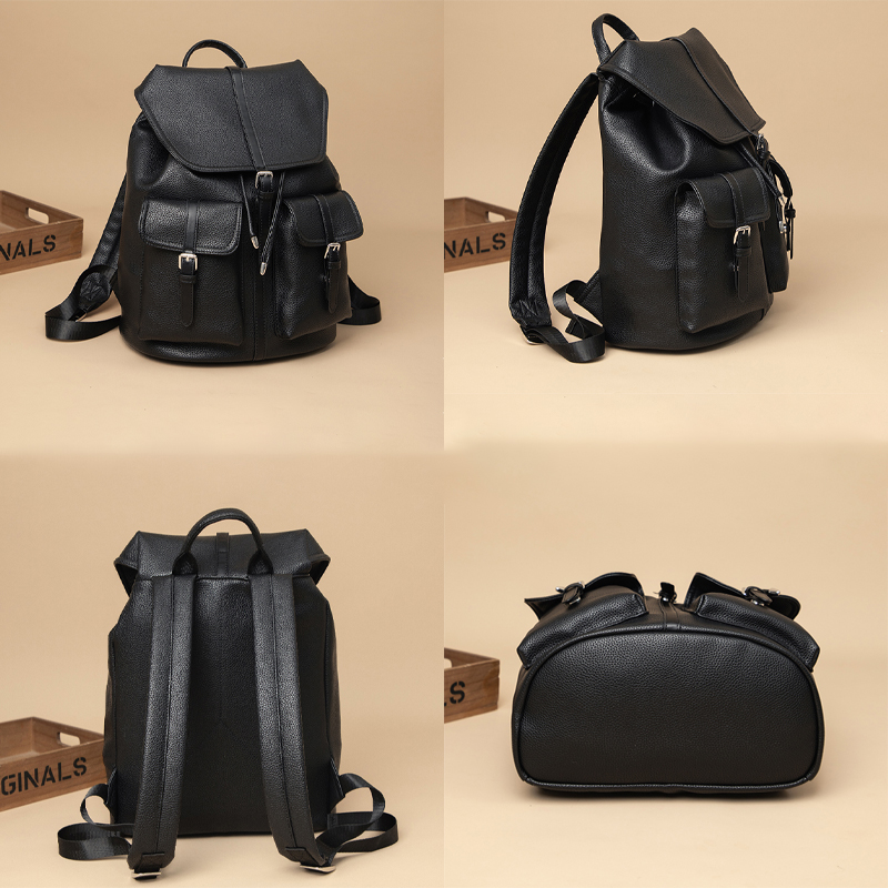 2025 Luxury Soft PU Leather Ba – Leather Work Rucksack Bewertung und Preis