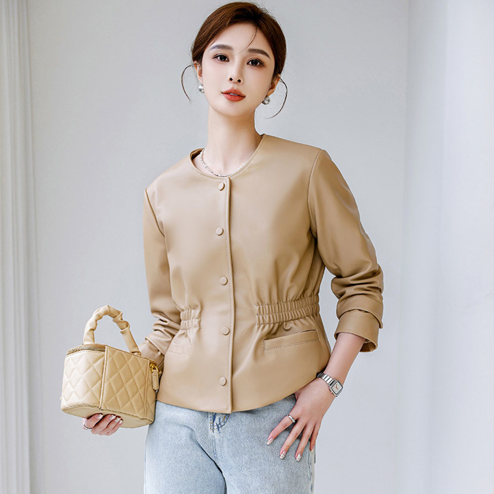 Office Faux Leather Jacket Wom – Leather Work Jacket Women'S Bewertung und Preis