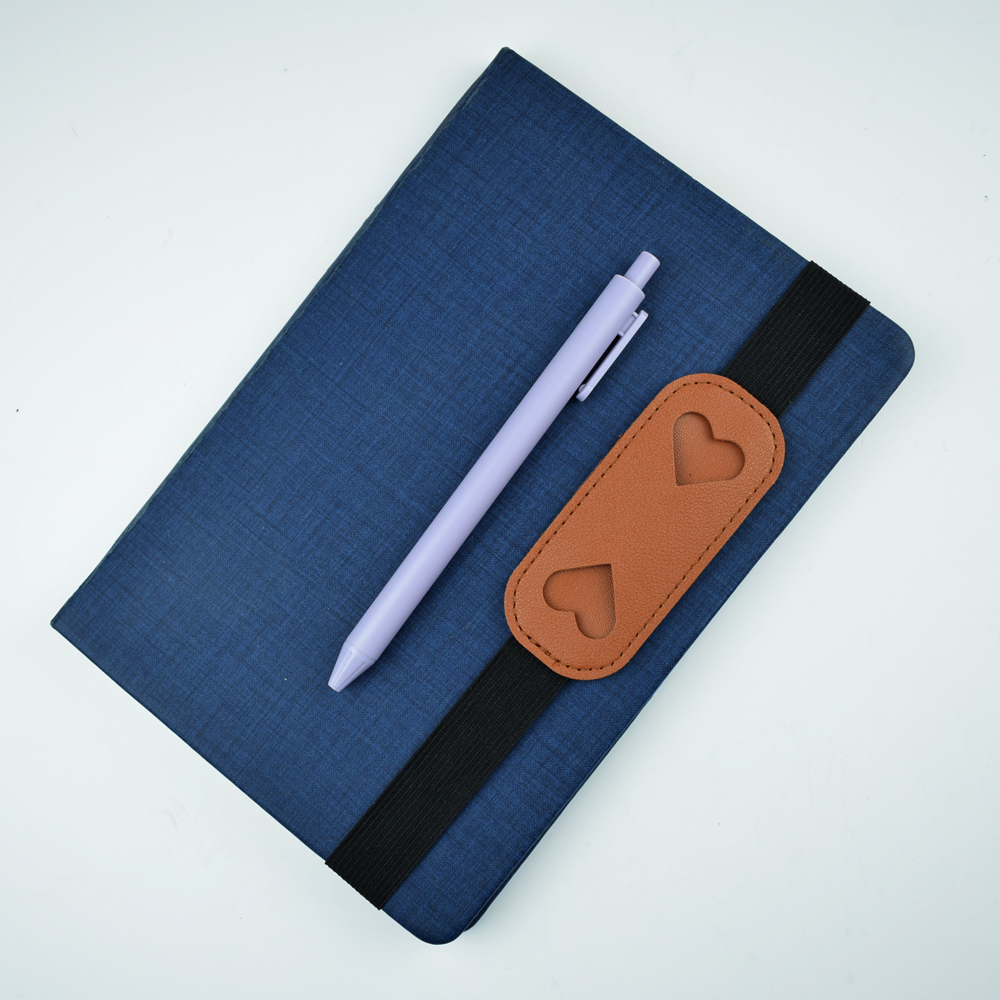 Elastic PU Leather Pen Holder  – Leather Work Notepad Bewertung und Preis