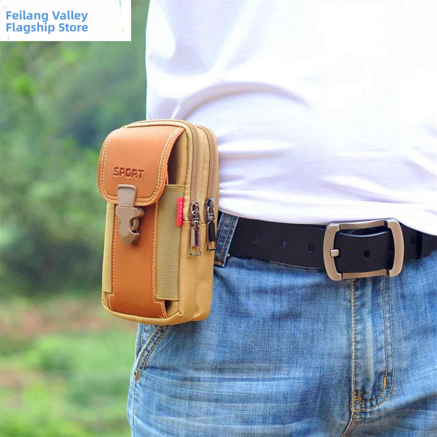 Functional Canvas Phone Bag fo – Leather Work Bag Men Bewertung und Preis