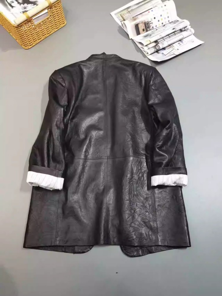 Vintage Office Ladies Autumn W – Leather Work Jacket Women'S Bewertung und Preis