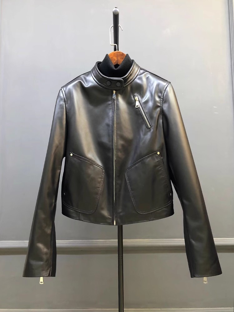 Females Spring Autumn New Styl – Leather Work Jacket Women'S Bewertung und Preis