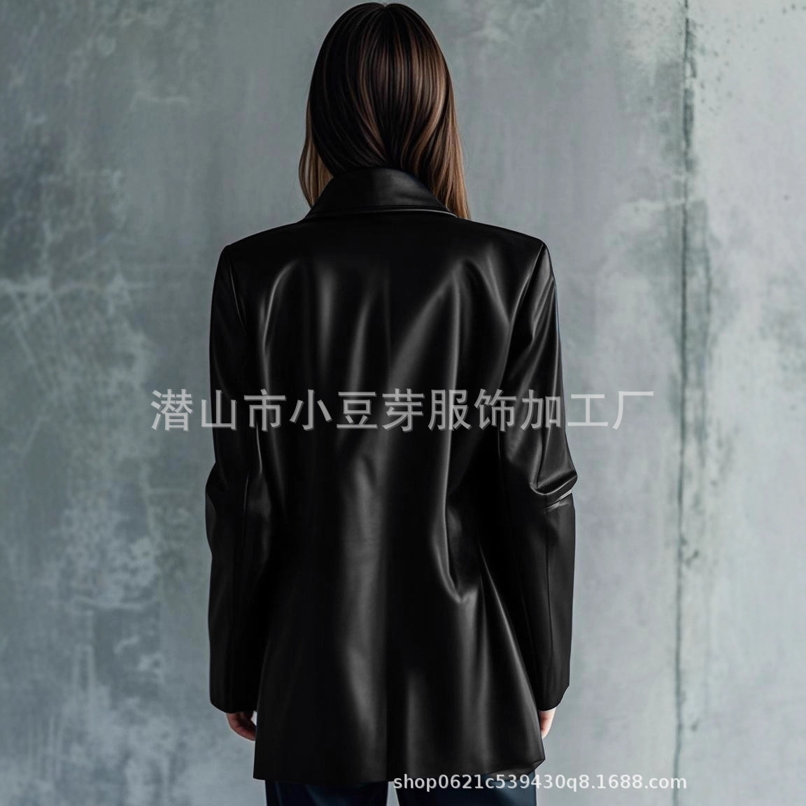 Women Mid Length Coats Zipper  – Leather Work Jacket Women'S Bewertung und Preis