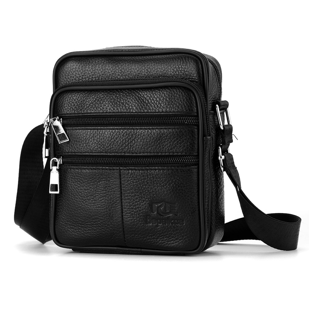 Men's Shoulder Bag Business Ca – Leather Work Bag Men Bewertung und Preis