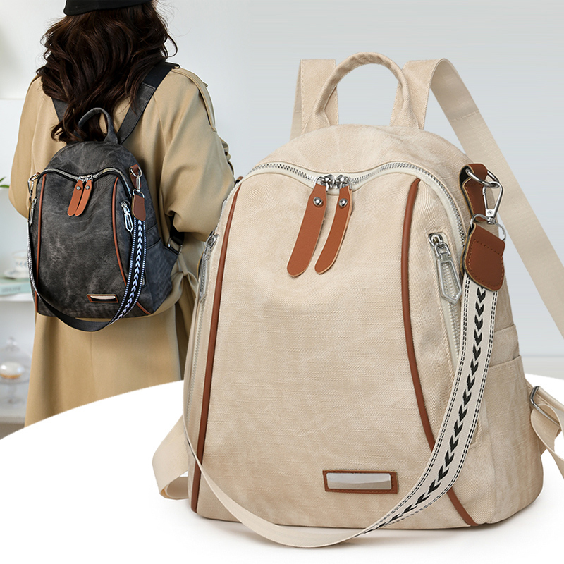 Women Large Capacity Backpack  – Leather Work Rucksack Bewertung und Preis