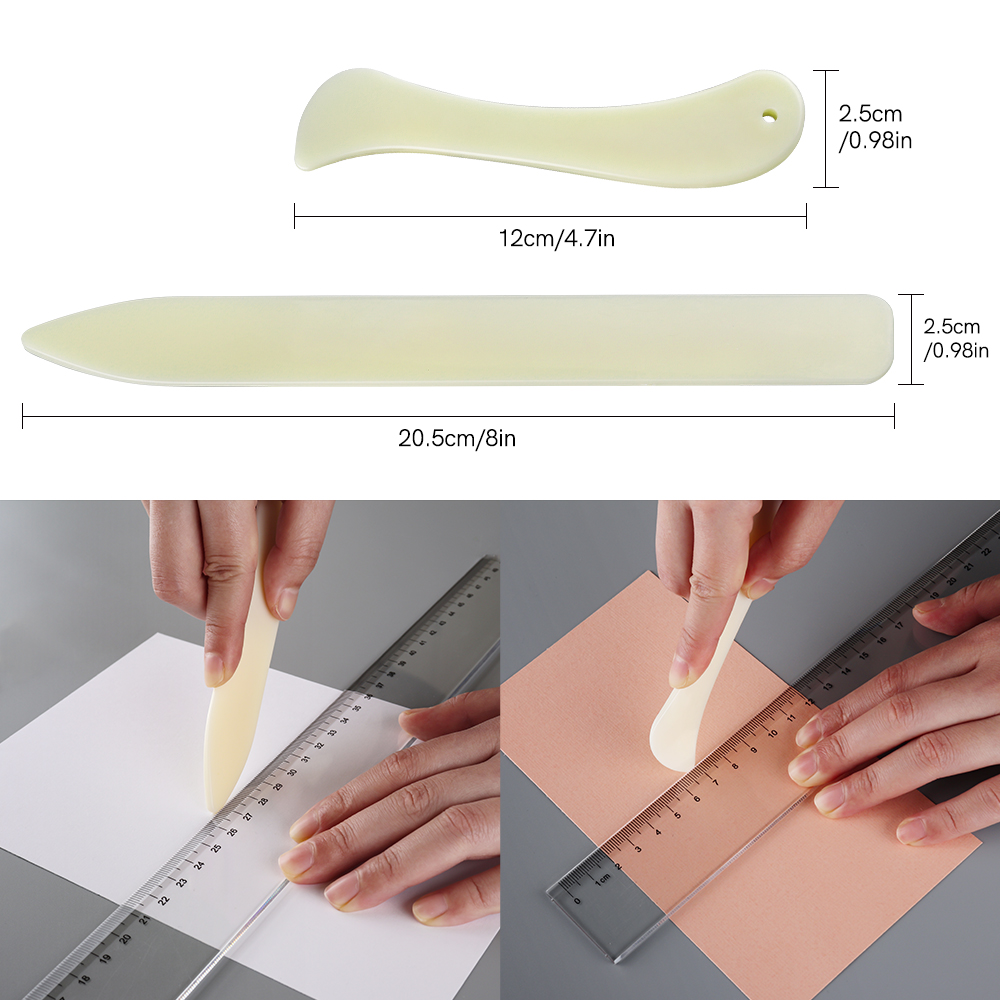 2pcs Bone Folder Creaser Tool  – Bone Folder Tool Bewertung und Preis