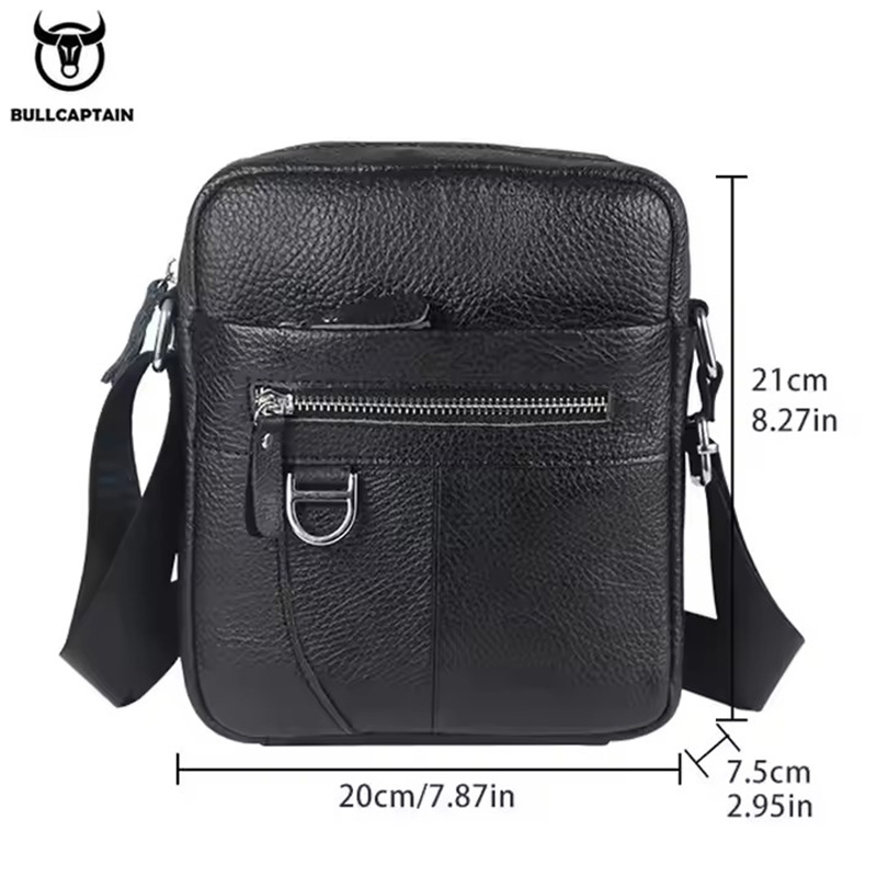BULLCAPTAIN Mens Leather Messe – Leather Work Bag Men Bewertung und Preis
