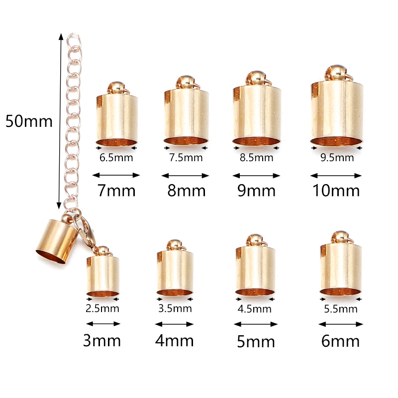 10Sets Leather Cord End Caps W – Leatherwork Diy Bewertung und Preis