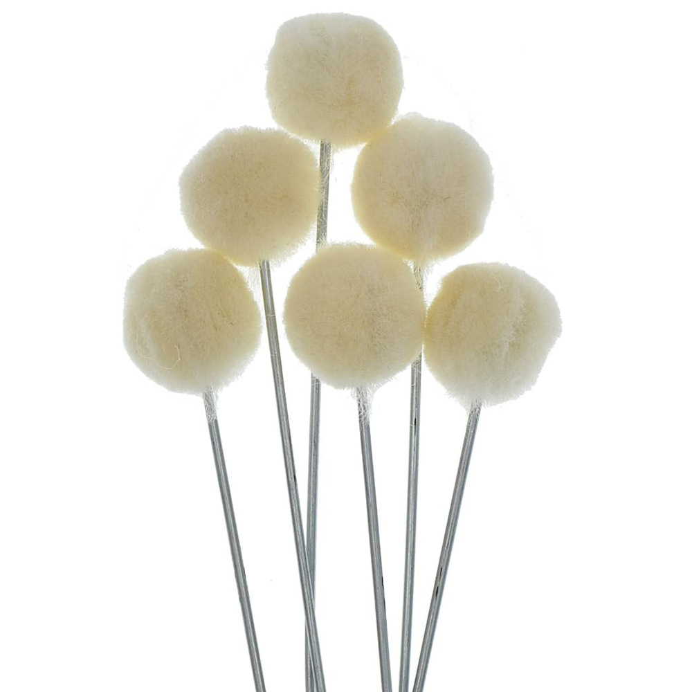 10/30pcs Leather Wool Balls Pa – Leather Dye Finish Bewertung und Preis