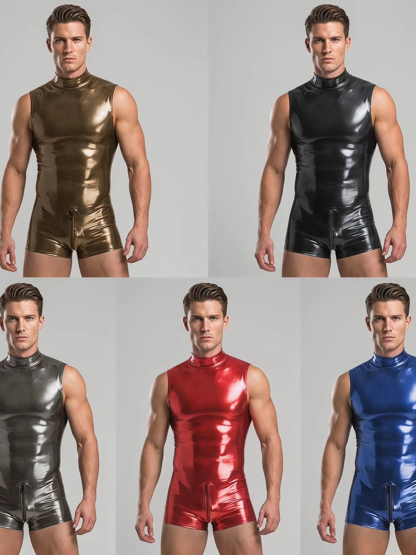 High Collar Sleeveless Wet Loo – Leather Work Vest Bewertung und Preis