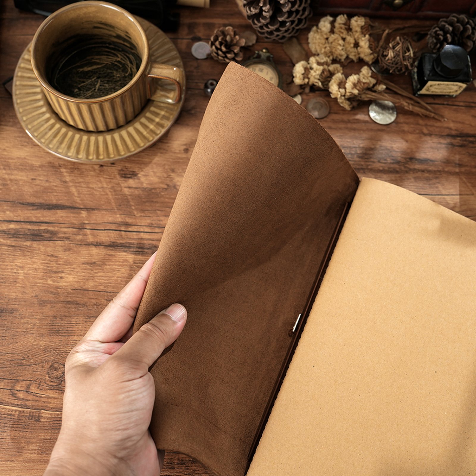 Handmade B5 Genuine Leather Tr – Leather Work Notepad Bewertung und Preis