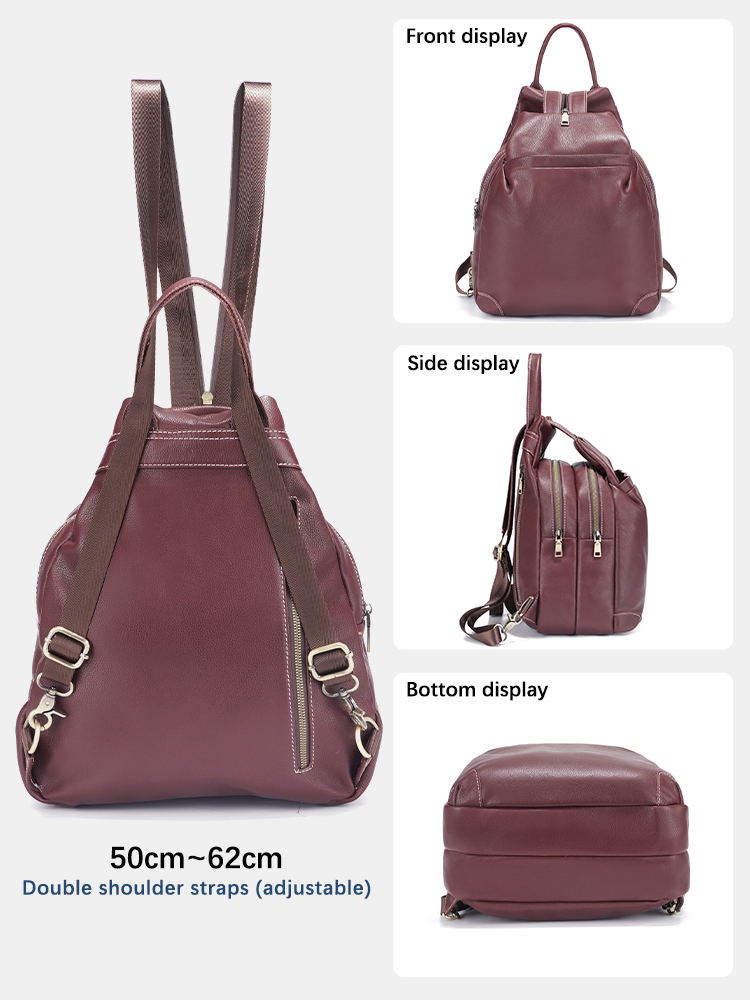 Zency Genuine Leather Women's  – Leather Work Rucksack Bewertung und Preis