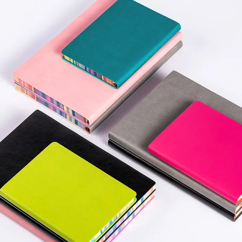 1pc Soft Leather Cover Rainbow – Leather Work Diary Covers Bewertung und Preis