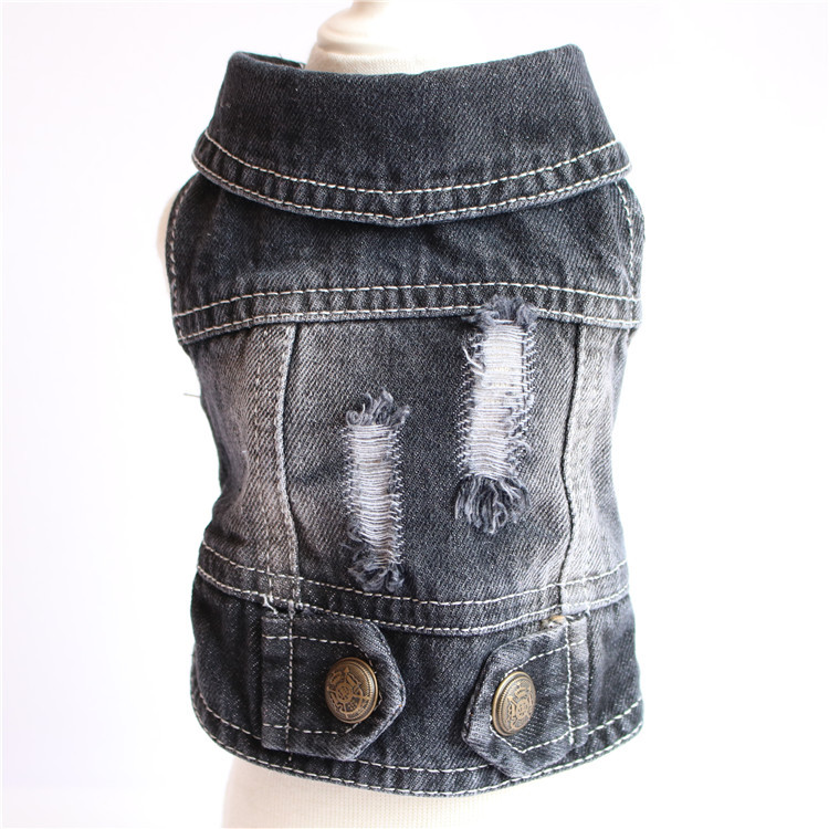 Wholesale Pet Clothes Fashion  – Leather Work Vest Bewertung und Preis