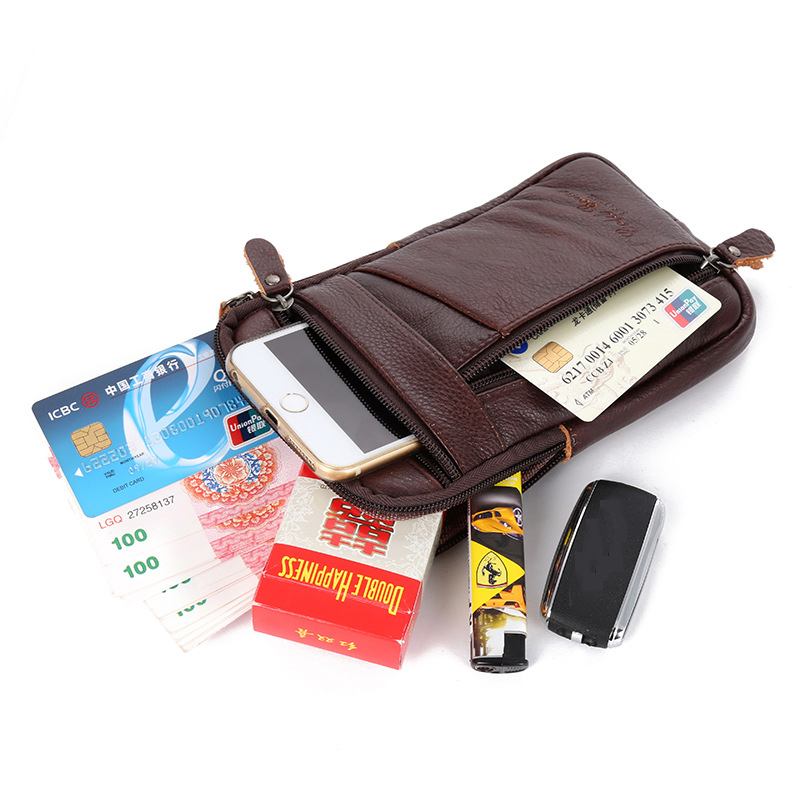 Men's Genuine Leather Crossbod – Leather Work Bag Men Bewertung und Preis