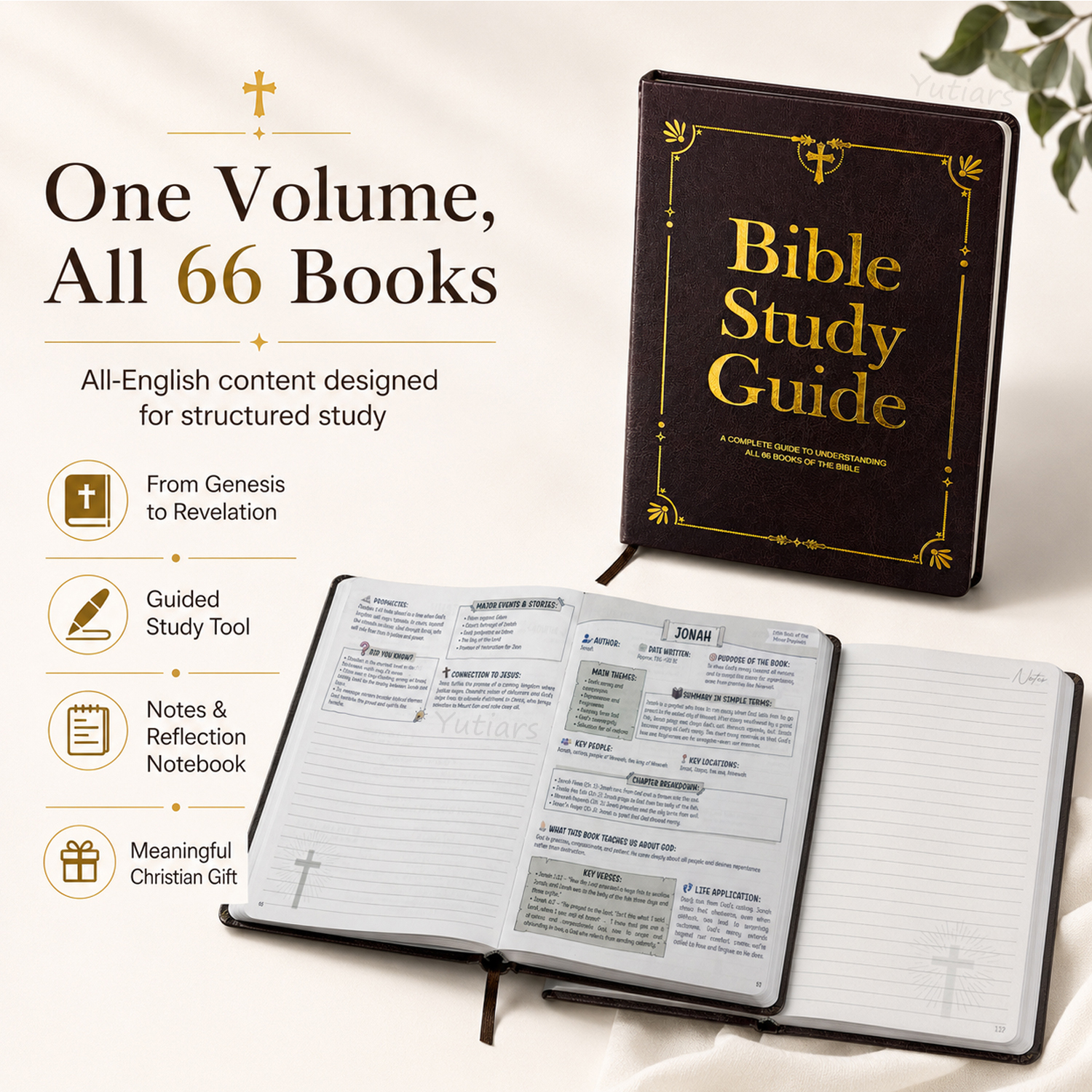 PU Leather Bible Study Journal – Leather Work Notepad Bewertung und Preis