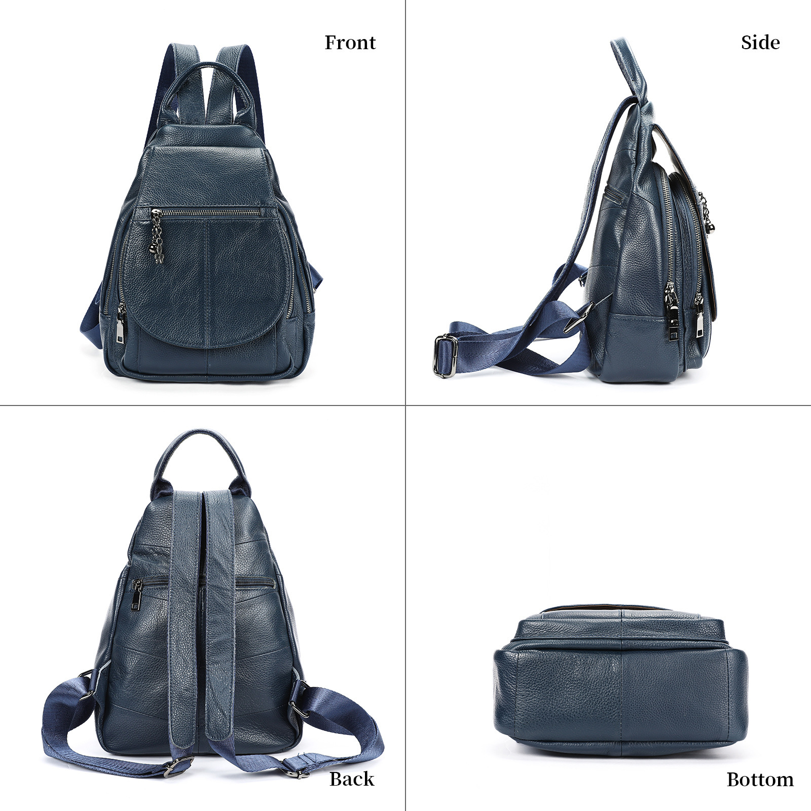 Genuine Cowhide Leather Backpa – Leather Work Rucksack Bewertung und Preis