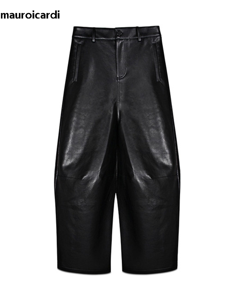 Mauroicardi Spring Autumn Cool – Leather Work Pants Bewertung und Preis