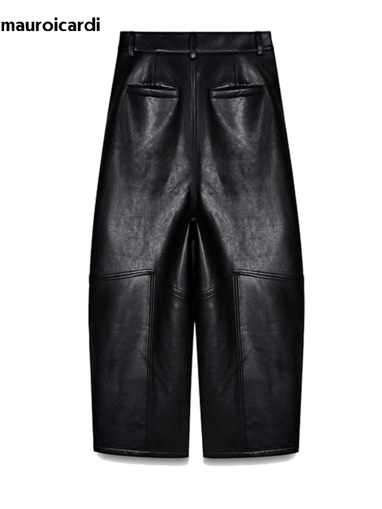 Mauroicardi Spring Autumn Cool – Leather Work Pants Bewertung und Preis