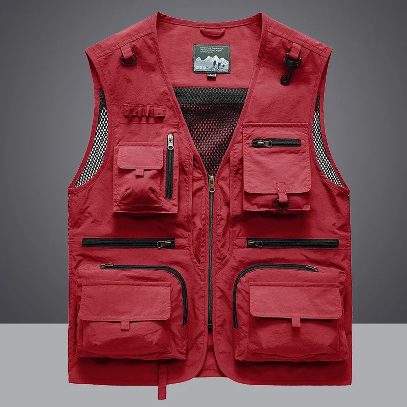 Summer Men Unloading  Vest Coa – Leather Work Vest Bewertung und Preis