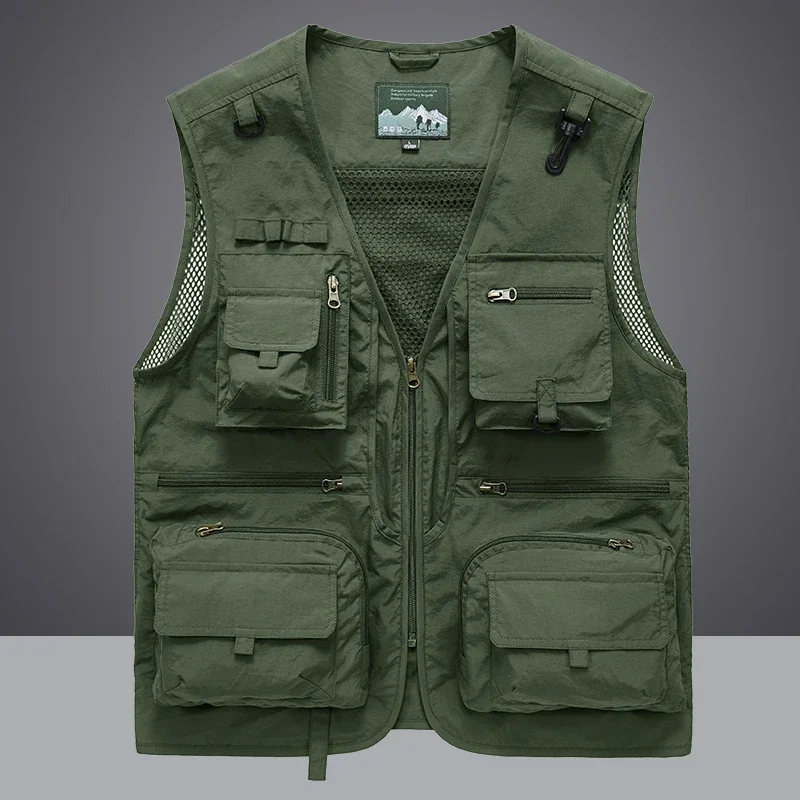 Summer Men Unloading  Vest Coa – Leather Work Vest Bewertung und Preis