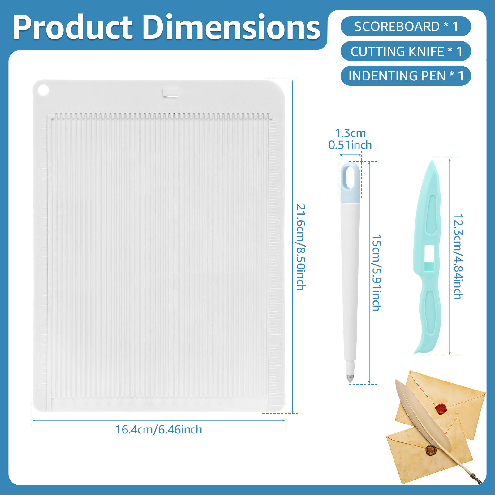 Mini Score Board for Paper Cra – Bone Folder Tool Bewertung und Preis
