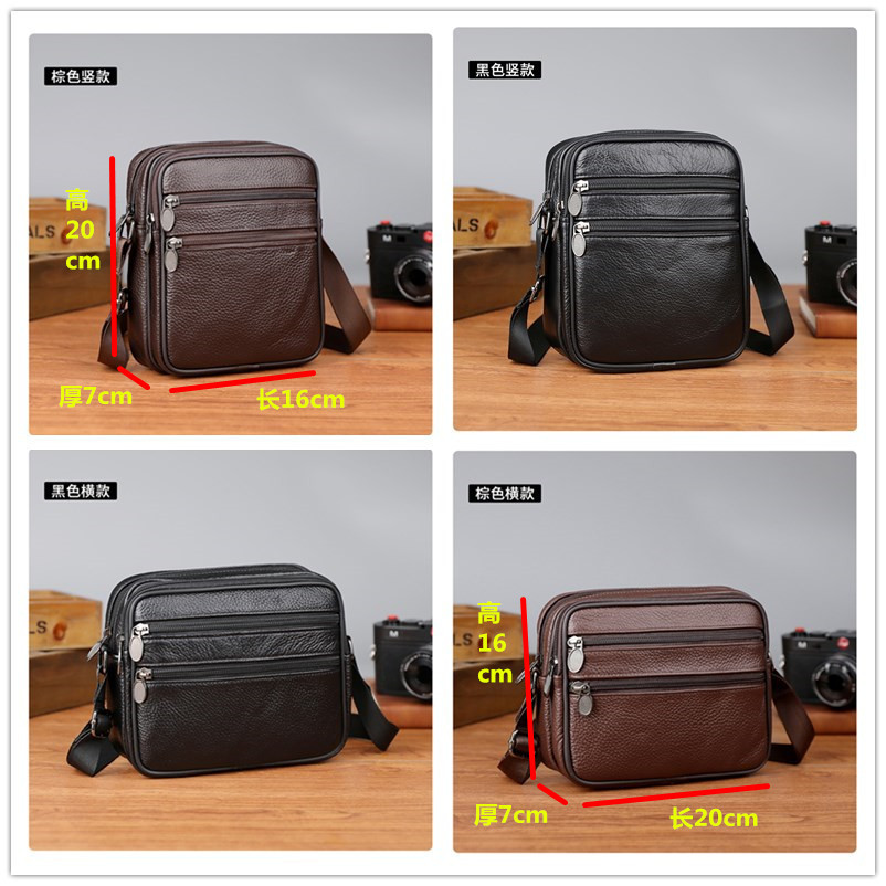 Men's Shoulder Messenger Bag C – Leather Work Bag Men Bewertung und Preis