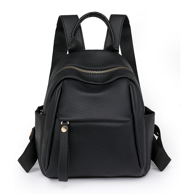Litchi Pattern Leather Backpac – Leather Work Rucksack Bewertung und Preis