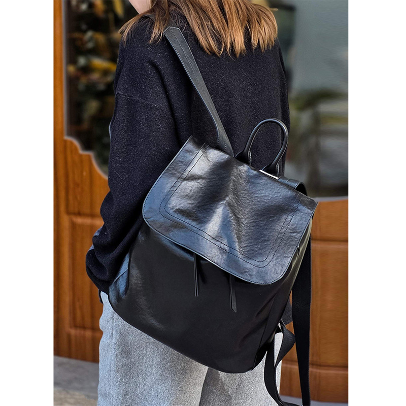 Top-Grain Vegetable Tanned Cow – Leather Work Rucksack Bewertung und Preis