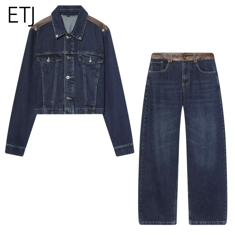 ETJ Women's Denim Jacket & Jea – Leather Work Pants Bewertung und Preis