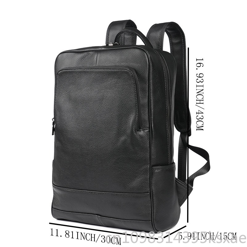 Men's Business Laptop Backpack – Leather Work Rucksack Bewertung und Preis