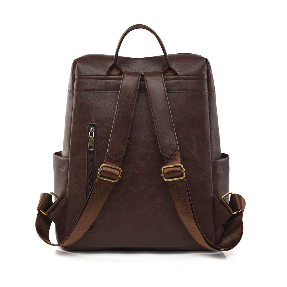 Women's Vintage PU Leather Bac – Leather Work Rucksack Bewertung und Preis