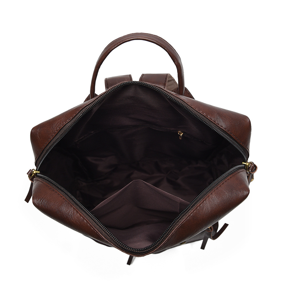Women's Vintage PU Leather Bac – Leather Work Rucksack Bewertung und Preis