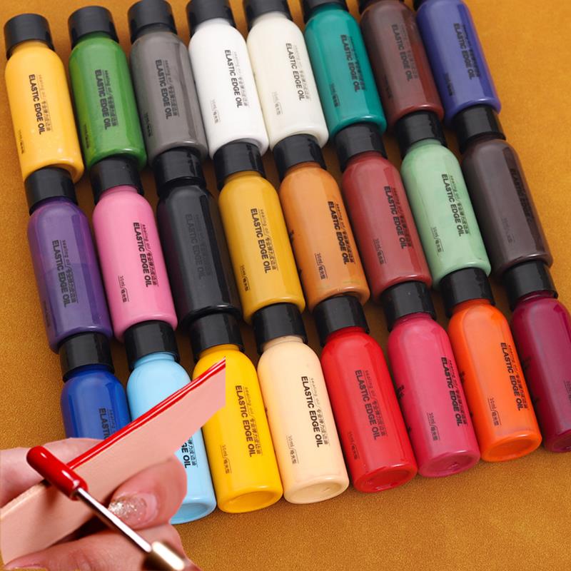 24 Color 30ml Leather Edge Pai – Leather Dye Finish Bewertung und Preis