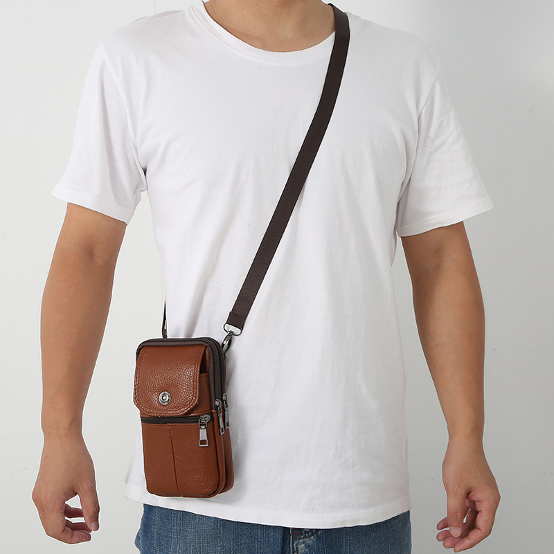 Crossbody Sling Bag for Men –  – Leather Work Bag Men Bewertung und Preis