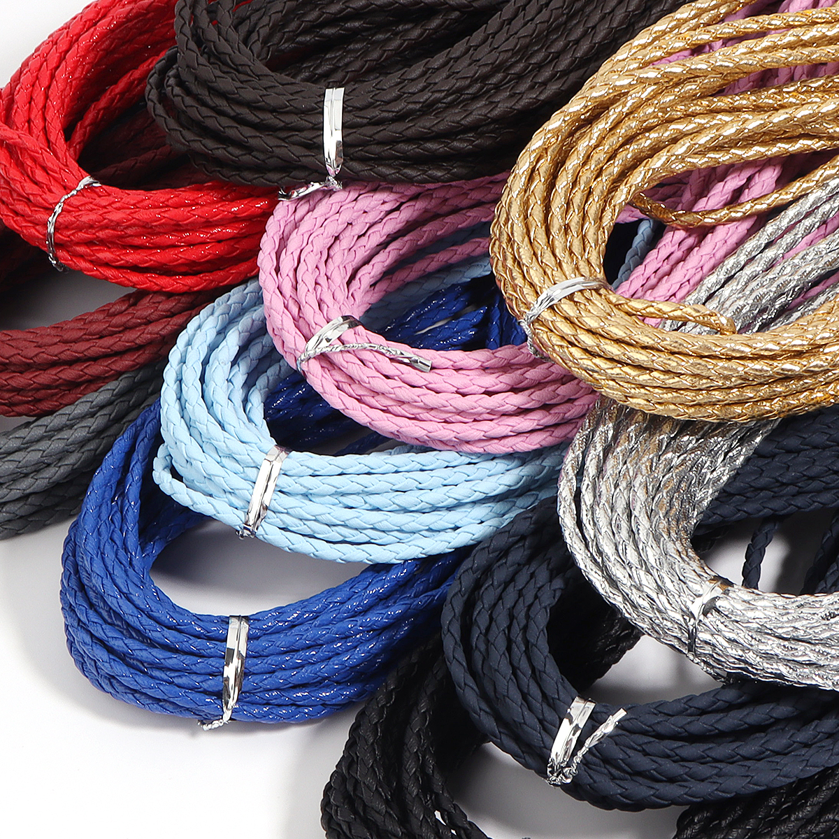10Yards 3mm Braided Genuine Le – Leatherwork Diy Bewertung und Preis