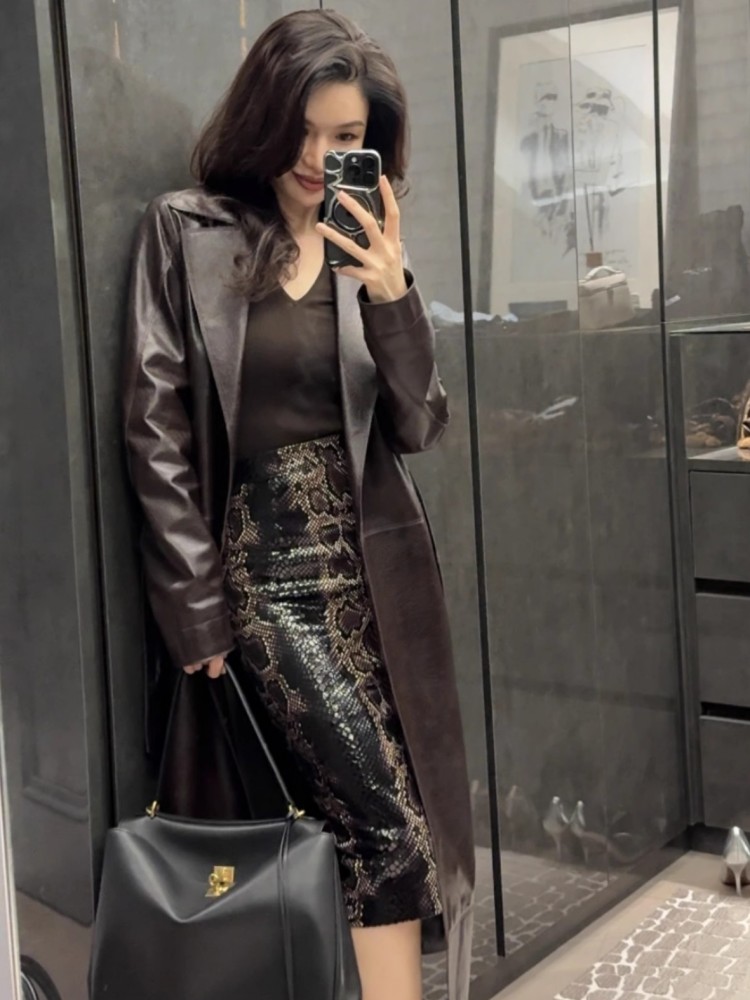Italian Designer Office Ladies – Leather Work Jacket Women'S Bewertung und Preis