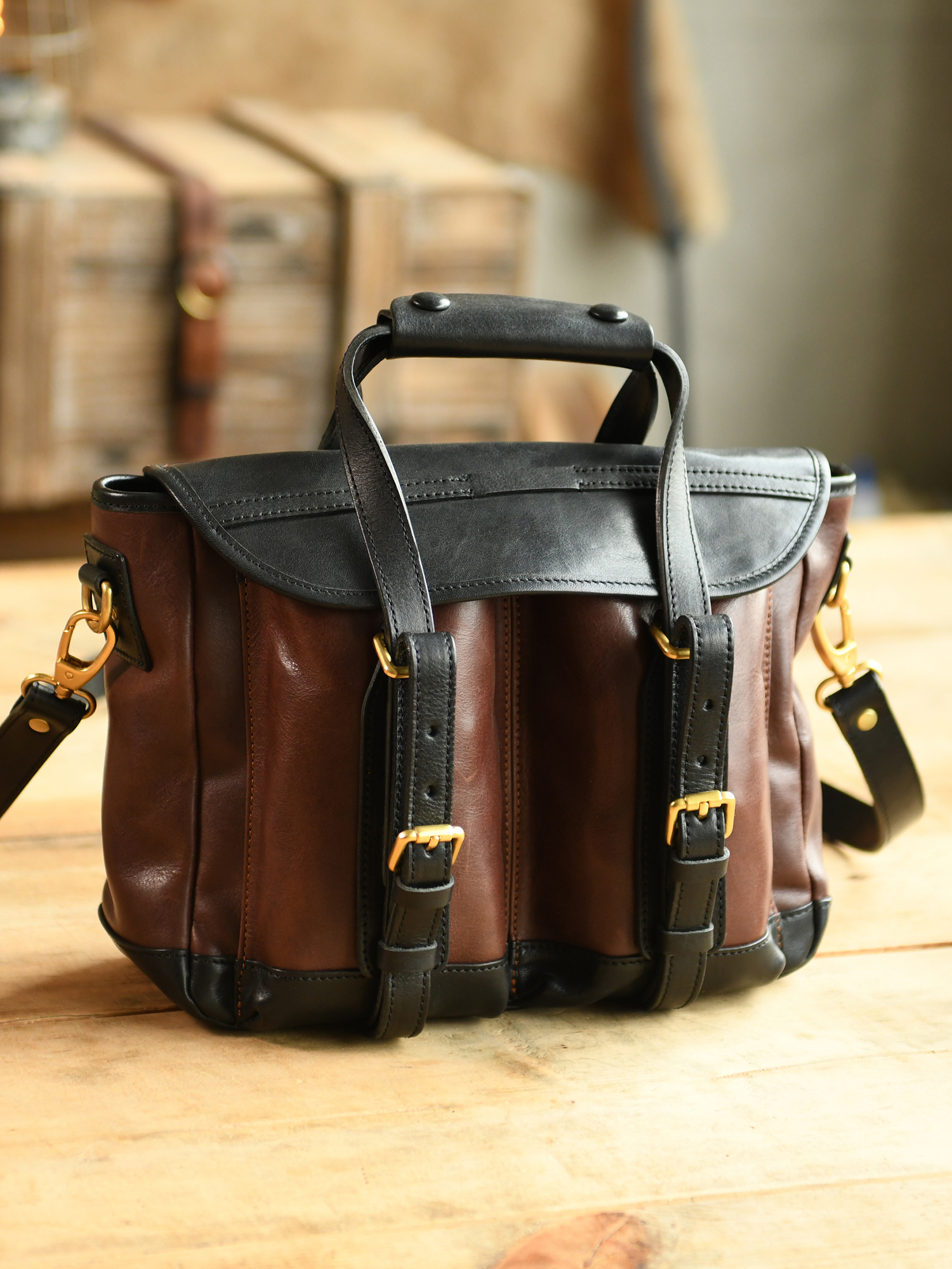 Vintage high quality first lay – Leather Work Bag Men Bewertung und Preis