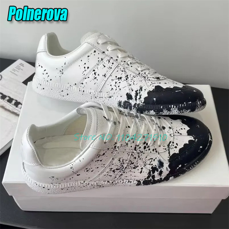 Summer Trendy Casual Sneakers  – Leather Dye Finish Bewertung und Preis