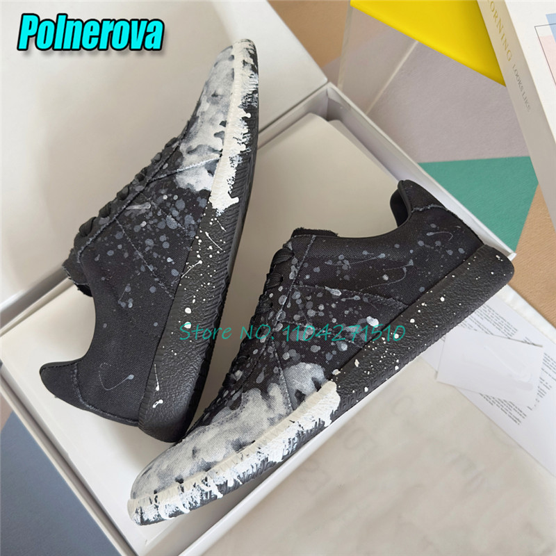 Summer Trendy Casual Sneakers  – Leather Dye Finish Bewertung und Preis