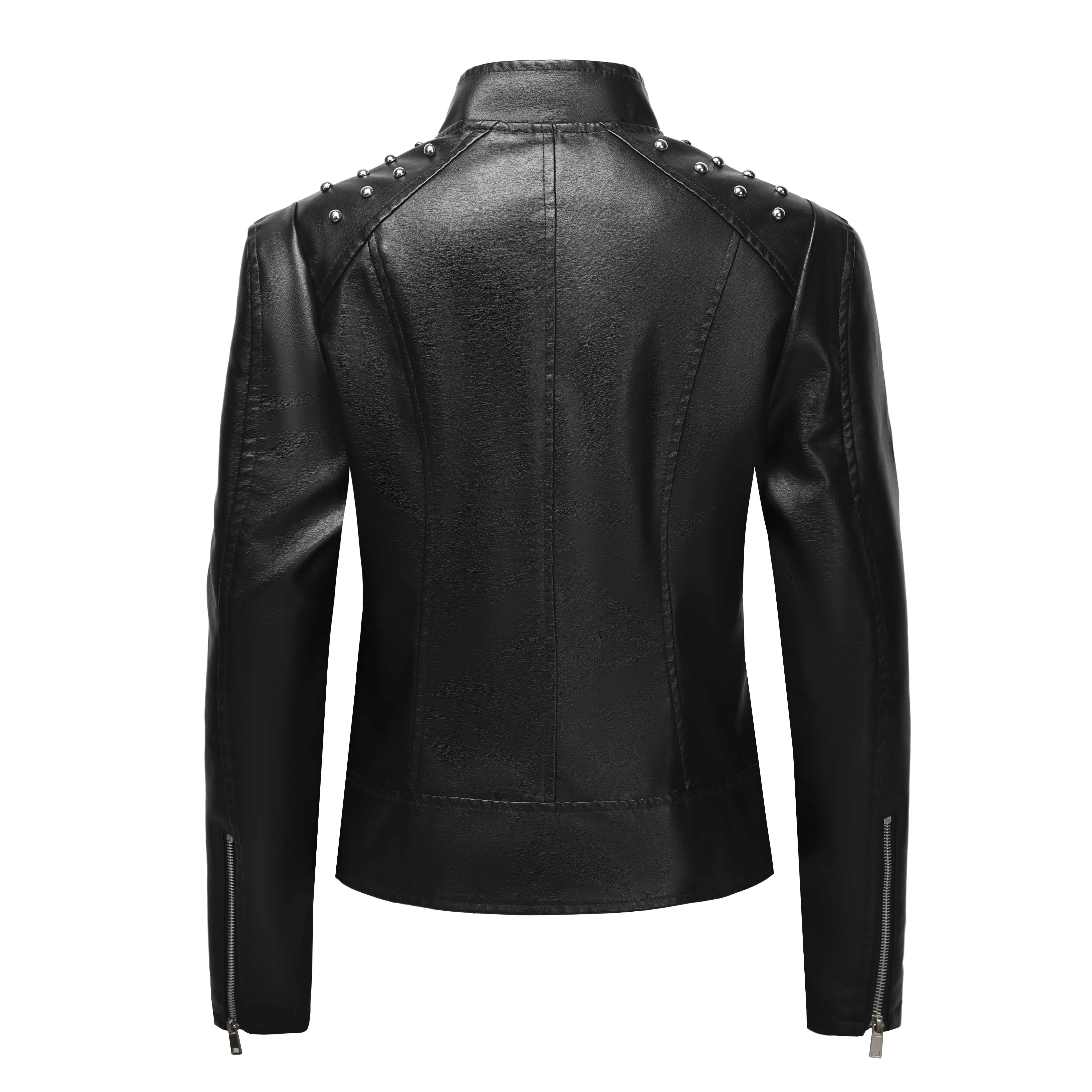 Ladies' PU LeatherJacket Zip-U – Leather Work Jacket Women'S Bewertung und Preis