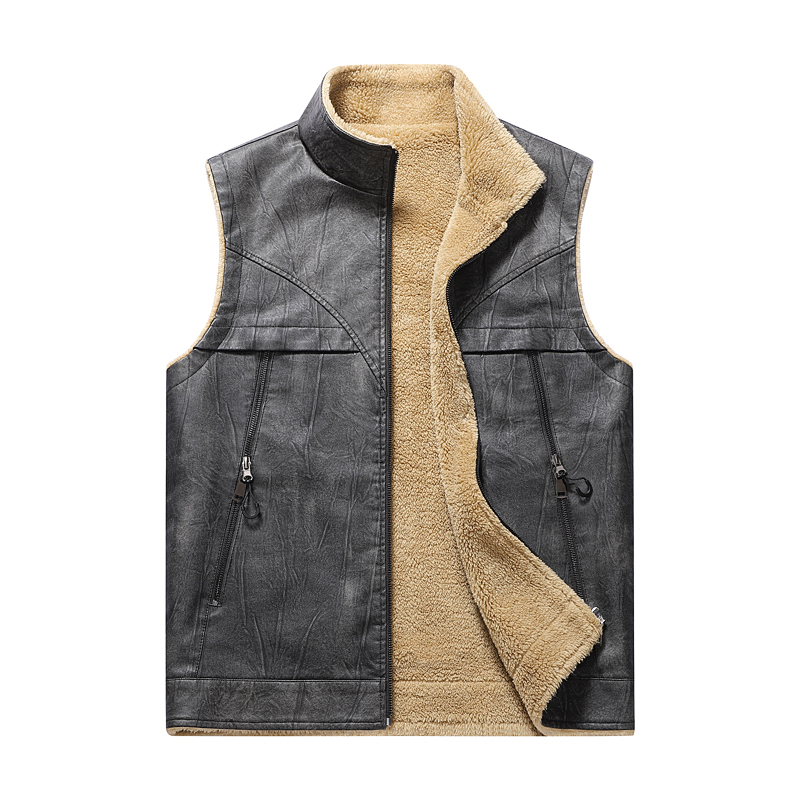 Winter Man Fleece Casual Sleev – Leather Work Vest Bewertung und Preis