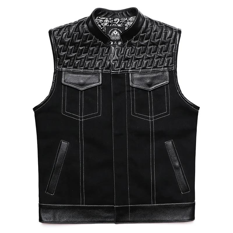 SOA Club Style Motorcycle Leat – Leather Work Vest Bewertung und Preis